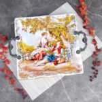 شیرینی خوری چهارگوش کوچک ژولیت باواریا  1085