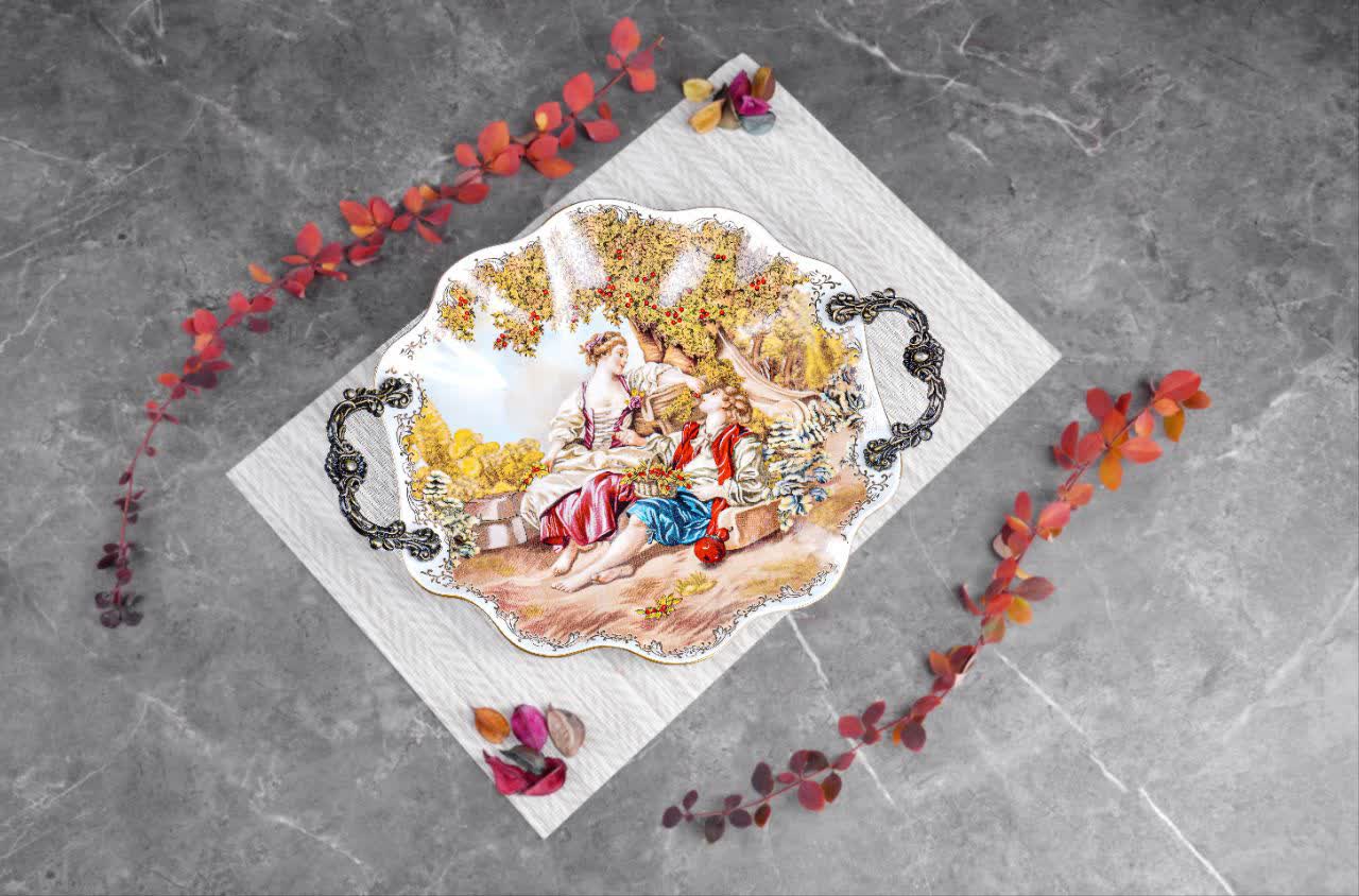 بشقاب گرد بزرگ 30 ژولیت باواریا 1086