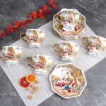 فنجان نعلبکی 12 پارچه ژولیت باواریا  1093