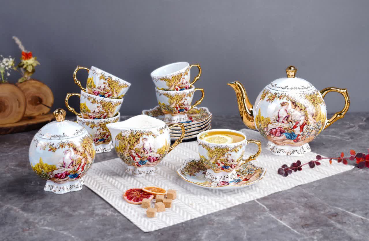 سرویس 17 پارچه ژولیت  باواریا  1094