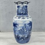 گلدان بزرگ 199X-3 آکسفورد آبی باواریا ش 560