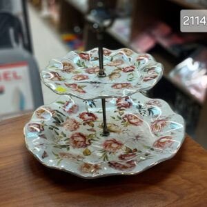 ست سیرینی خوری چهارگوش پاپیتال فلاور 2114 باواریا