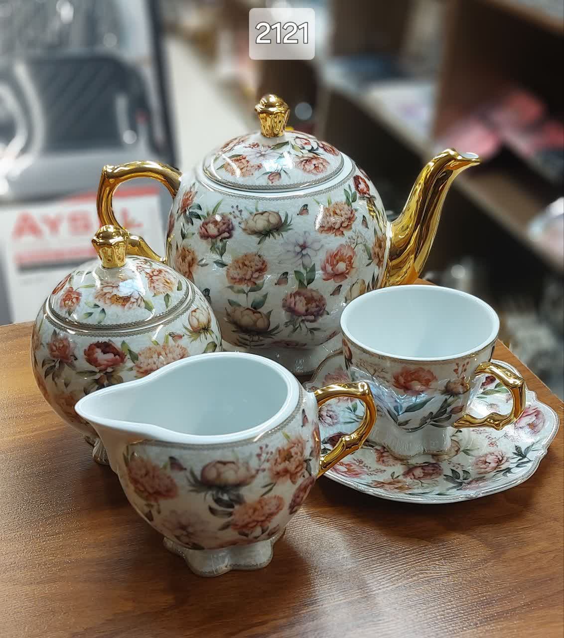 سرویس 17 پارچه چای خوری پاپپیتال